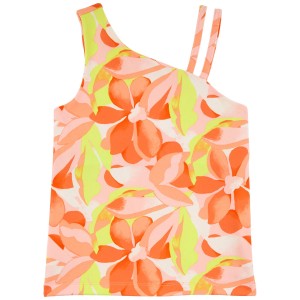 Coral Kid Active Tank In BeCool Fabric