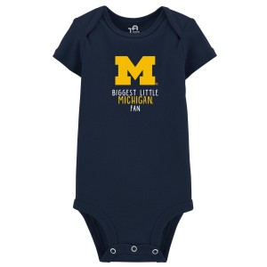 Navy Baby NCAA Michigan Wolverines TM Bodysuit