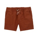 Brown Baby Pull-On Terrain Shorts