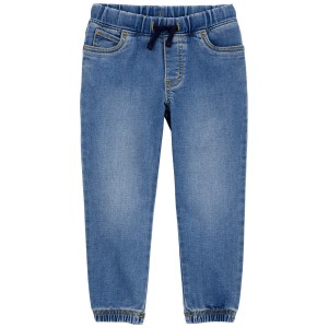 Blue Baby Pull-On Jeans