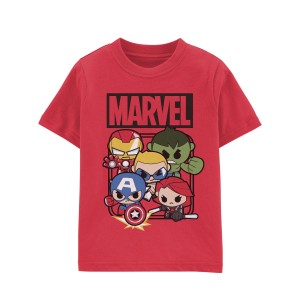 Red Toddler Marvel Graphic Tee