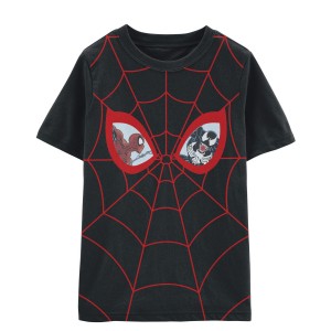 Black Kid Spider-Man Graphic Tee