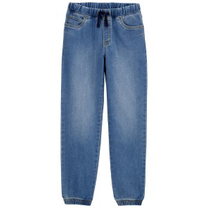 Blue Kid Pull-On Jeans