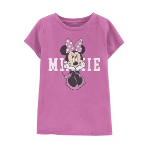 Purple Kid Minnie Mouse Tee