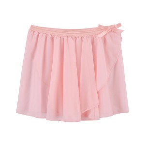 Pink Kid Chiffon Dance Skirt