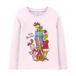 Pink Toddler Dr. Seuss' The Grinch Christmas Tee