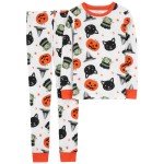 Ivory Kid 2-Piece Halloween 100% Snug Fit Cotton Pajamas