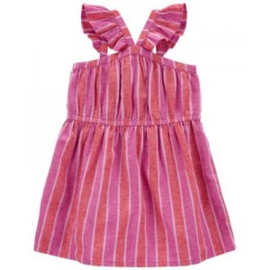 Toddler Girls Striped LENZING ECOVERO Dress
