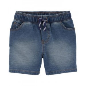 Toddler Girls Pull-On Denim Shorts