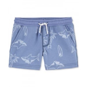 Toddler Boys Printed Pull-On French Terry Shorts