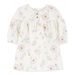 Baby Girls Floral-Print Gauze Dress