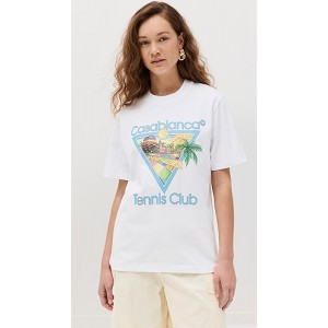 Afro Cubism Tennis Club Printed Unisex T-Shirt