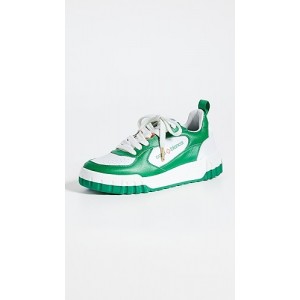Green Tennis Court Sneakers