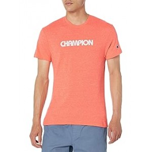 Graphic Powerblend Tee Red Glow Pe Heather