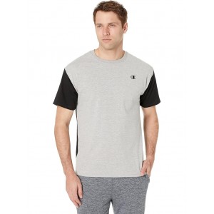 Classic Color-Blocked Tee Oxford Grey/Black