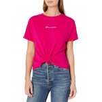 Womens Champion Tie Front Tee