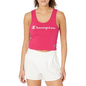 Womens Champion Authentic Crop Top Graphic
