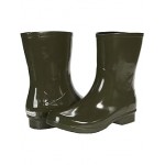 Polished Mid Rain Boots Olive