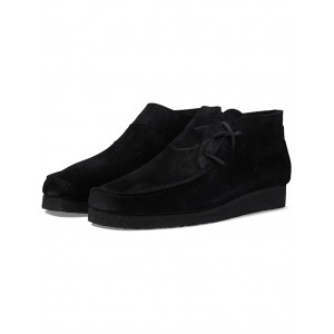Lugger Boot Black Waxy Leather