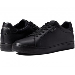 Mens COACH Lowline Leather Low Top