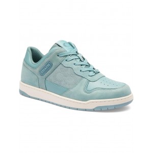 Womens COACH C201 Low Top Sneakers In Signature Canvas Jacquard