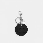 mirror bag charm with signature
