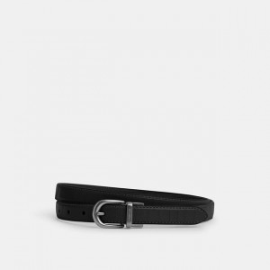 classic buckle cut to size reversible belt, 18 mm