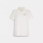solid gradient pique polo shirt