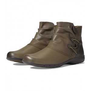 Penfield Ruched Boot Thunder Grey Leather