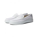 Grandpro Rally Canvas Penny Loafer Optic White/Black