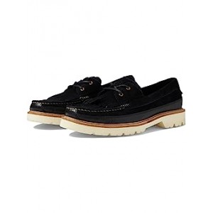 Amercn Classic Ranger Moccasin Black Leather/Suede