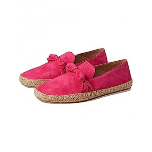 Cloudfeel Knotted Espadrille Pink Peacock Suede/Natural Jute
