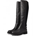 Waterproof Greenwich Tall Boot Black Leather/Stretch Black