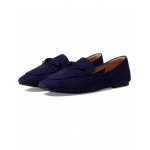 York Bow Loafer Evening Blue Suede