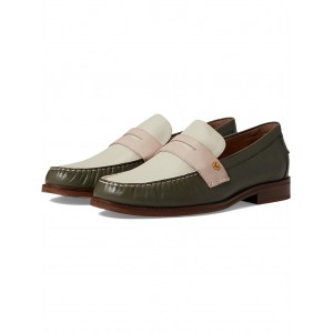 Lux Pinch Penny Loafers Tea Leaf/Egret/Rosewater Leather
