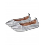 York Soft Ballet Silver Metallic Leather