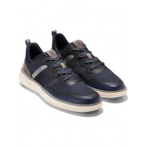 Generation Zerogrand Textured Sneaker Navy Blazer/Truffle/Titanium