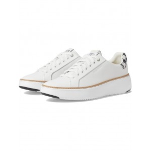 GrandPro TopSpin Sneaker Optic White/Metallic Houndstooth