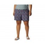 Columbia Plus Size Sandy River II Printed Shorts