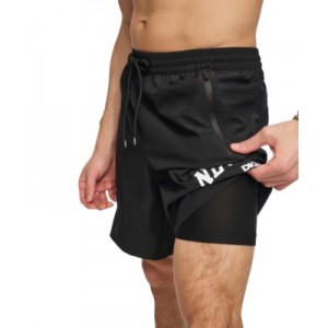 Mens Core Arch Logo Stretch 7 Volley Shorts