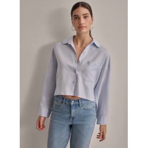 OVERSIZE CROPPED BUTTON FRONT