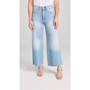 Hepburn Petite Wide Leg: High Rise Jeans