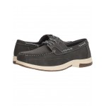 Mitch Boat Shoe Dark Grey Simulated Oiled Leather