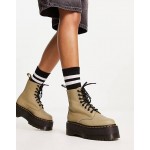 Dr Martens 1460 Pascal max boots in pale olive
