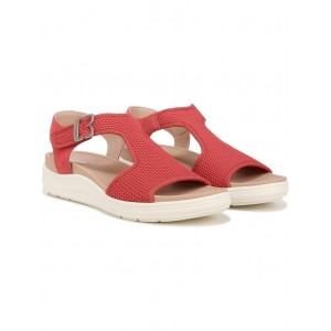 Time Off Sun Sandal Heritage Red Knit