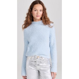 Cropped Mock Neck Sweater