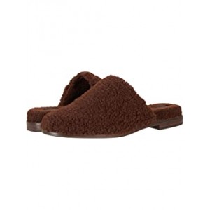 Val Chocolate Brown Faux Shearling