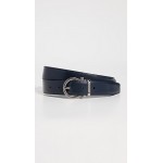 Single Gancio Reversible Paloma Leather Belt
