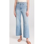 The Mischa Super High Rise Wide Leg Ankle Jeans