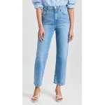 The Valentina Super High Rise Sraight Jeans
